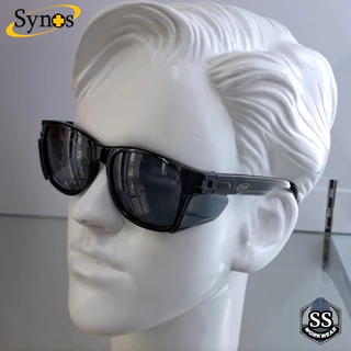 แว่นตานิรภัย Synos รุ่น 1273 เลนส์เทา เคลือบแข็ง