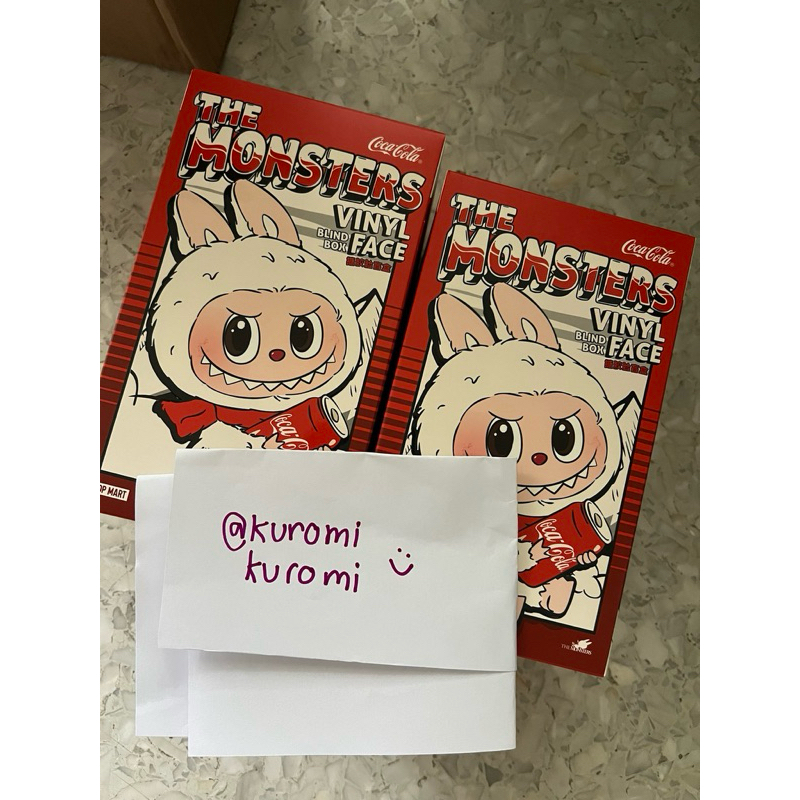 labubu the monster cocacola เหลือตัวยืน