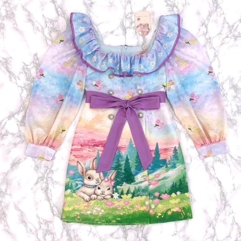 Maria diamond : Plaza love bun blazer🐰💜 Size.S