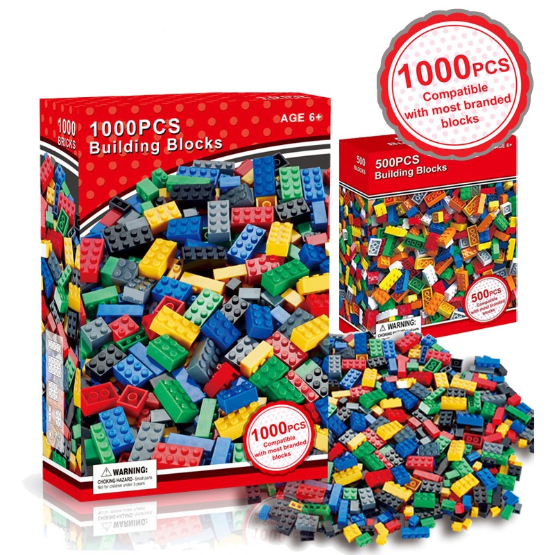 เลโก้1000ชิ้น เลโก้ตัวต่อชิ้นใหญ่ รุ่นอิสระ Building Blocks บล็อคตัวต่อ ตัวต่อสำหรับเด็ก ของเล่นเด็ก