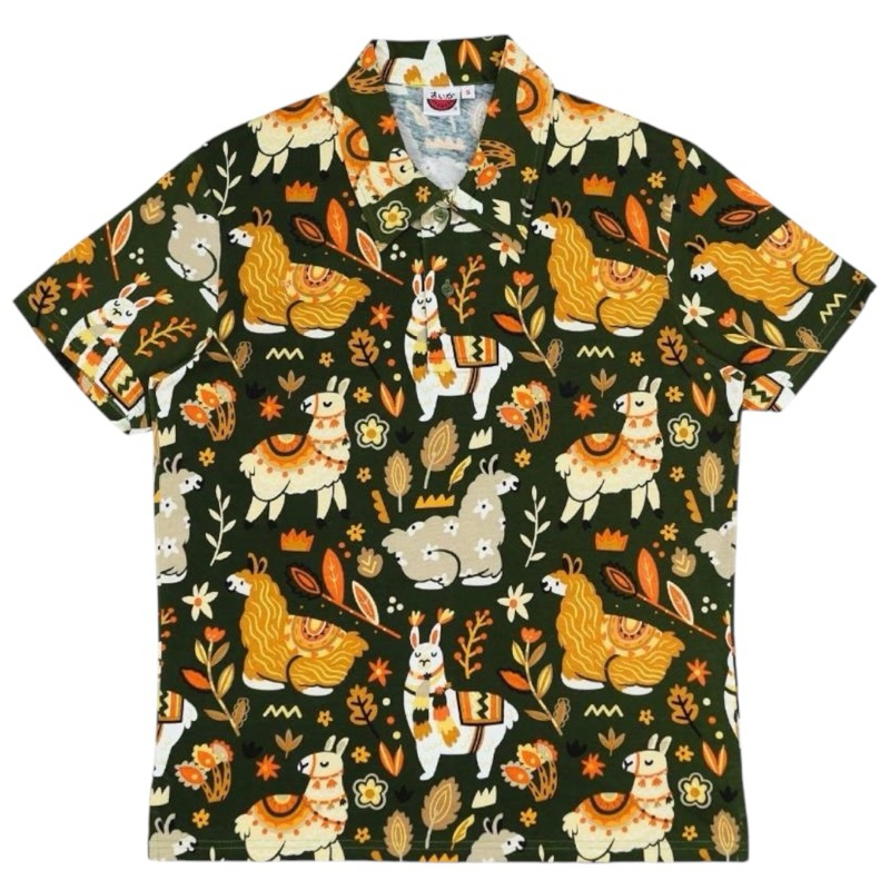 เสื้อยืดแตงโมคอปกโปเชี่ยล ราคา ถูกที่สุด ดีลบีเคเค แกลเลอรีภาพที่ 2