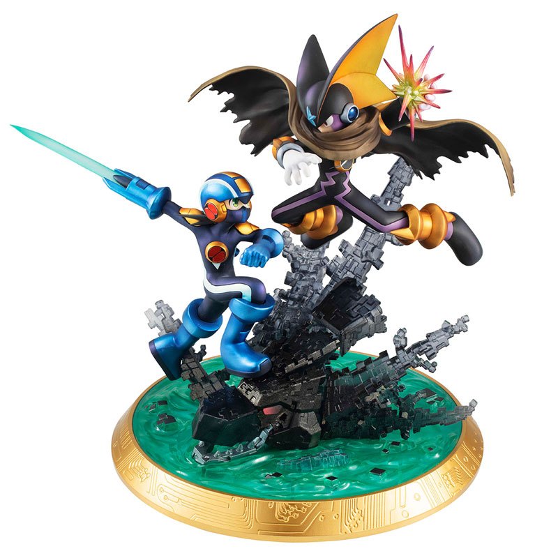 [พร้อมส่ง/มือ 1] Game Characters Collection DX Mega Man Battle Network Mega Man vs Bass Ver.1.5 [ Ro