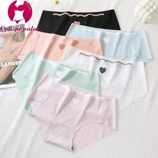 #186 กางเกงชั้นใน ผ้าเรยอน ทรงสามเหลี่ยม เอวกลาง น่ารัก ระบา…