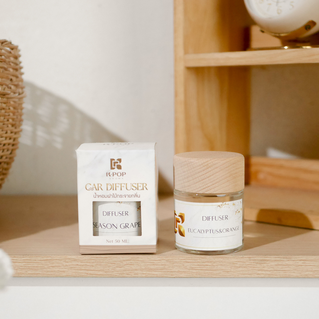 [K-Pop Aroma]💦 ซื้อ 5 ฟรี 1 Car Diffuser🚙น้ำหอมรถยนต์ ขับรถผ่อนคลาย น้ำหอมใส่รถ เปลี่ยนรถเป็นสปา ให้