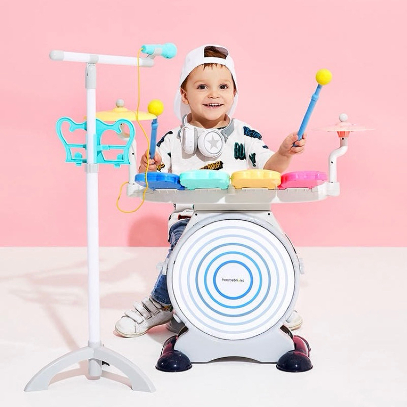 [Haave Bricks] Bluetooth Kids Piano Drum กลองเปียโนบลูทูธสำหรับเด็ก