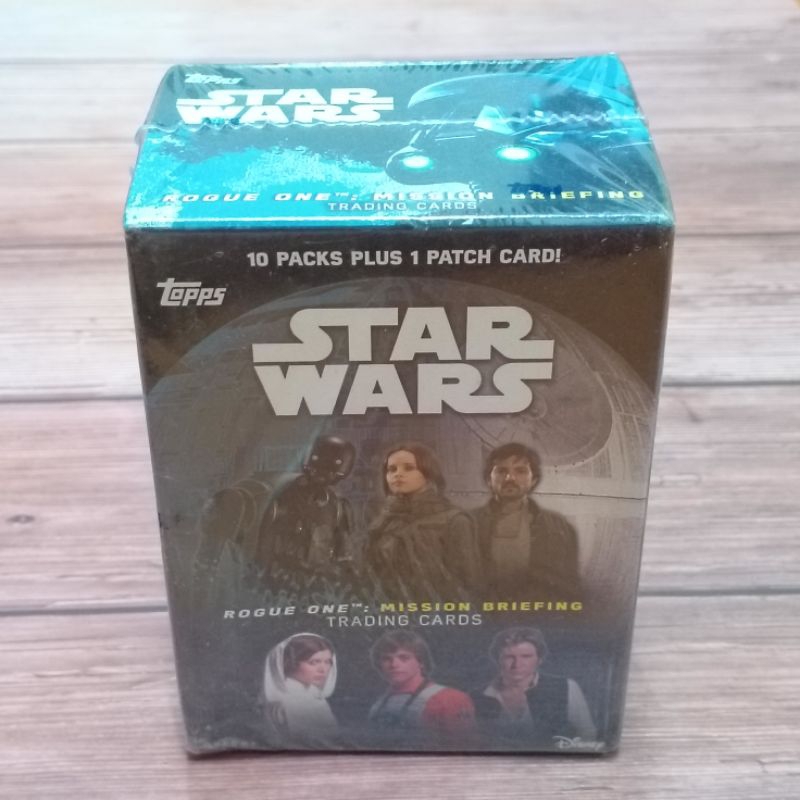 (Sealed Box) กล่องสุ่มการ์ดสตาร์ วอร์ โร้ค วัน STAR WARS ROUGE ONE : MISSION BRIEFING TRADING CARD COLLECTION

