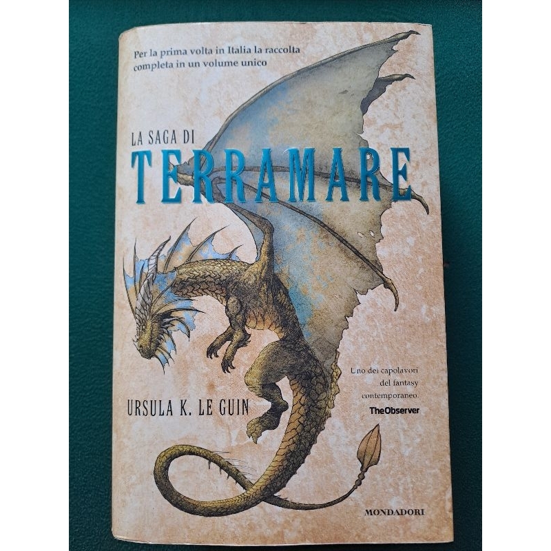 Used Italian Books#FANTASY#ITALYNOVELS#ITALIANEDITION#LA SAGA DI TERRAMARE by Ursula Le Guin
