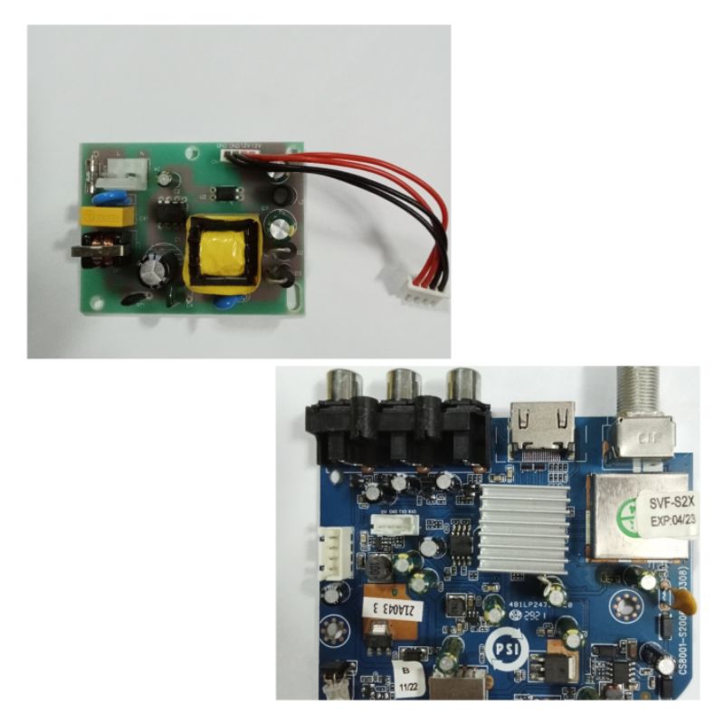 บอร์ดภาพ ( psi s2x )แผงจ่ายไฟ power supply psi s2x ของแท้