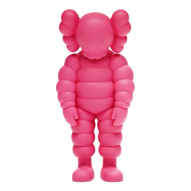 ของแท้💯 KAWS What Party Vinyl Figure Pink  (c)