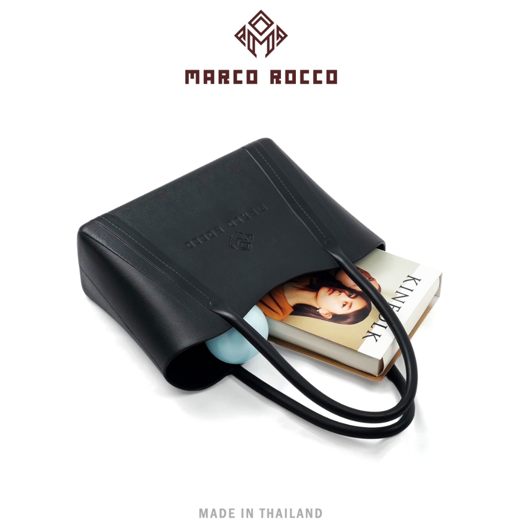 Marco Rocco กระเป๋าสะพายไหล่ สไตล์เรียบง่าย Cherie ทรงโท้ท สำหรับผู้หญิง กระเป๋าที่สวยประณีต EVA รุ่น BR3003 และ BR3004