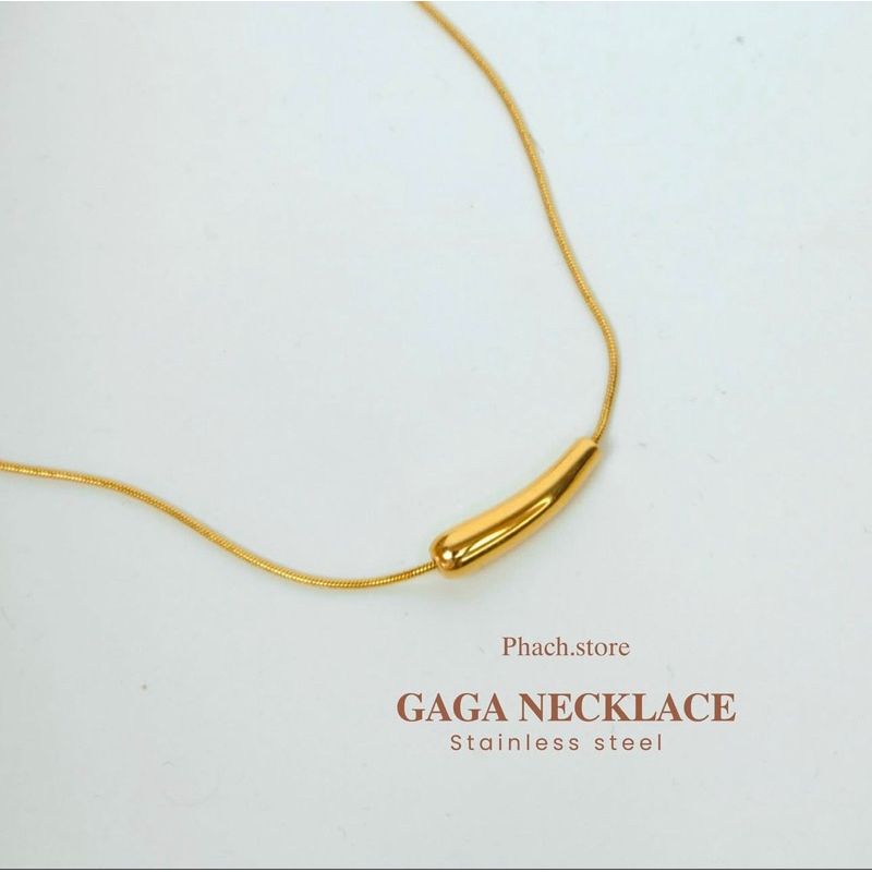 Gaga stainless steel necklace