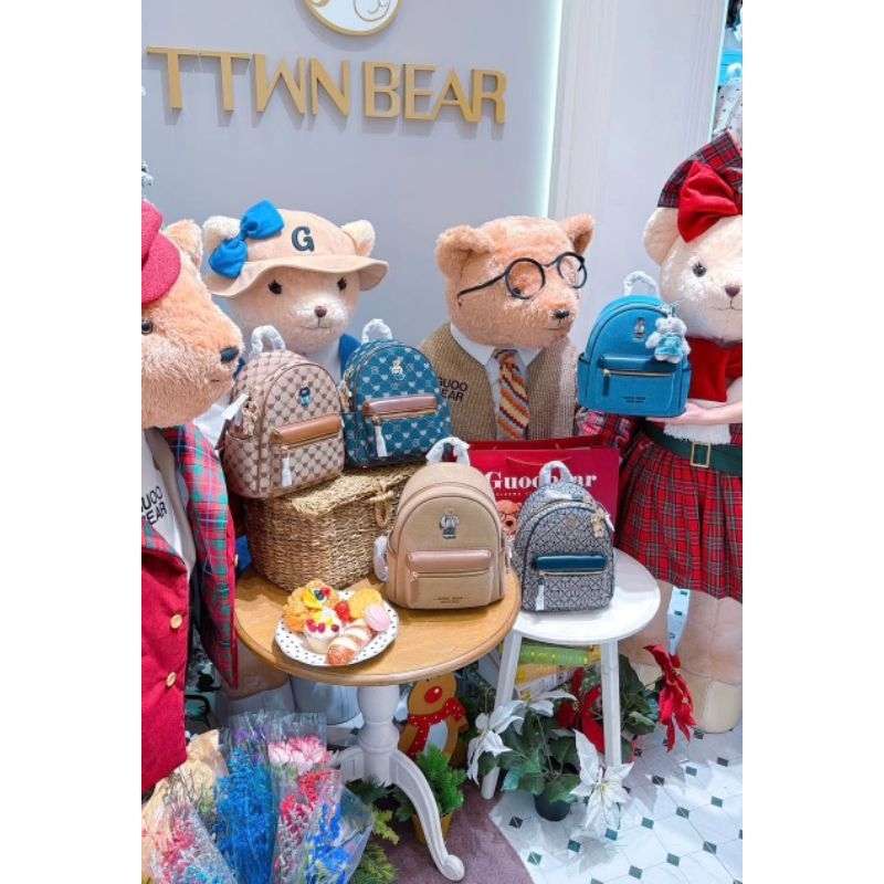 กระเป๋าเป้ size m GUOO BEAR 🐻