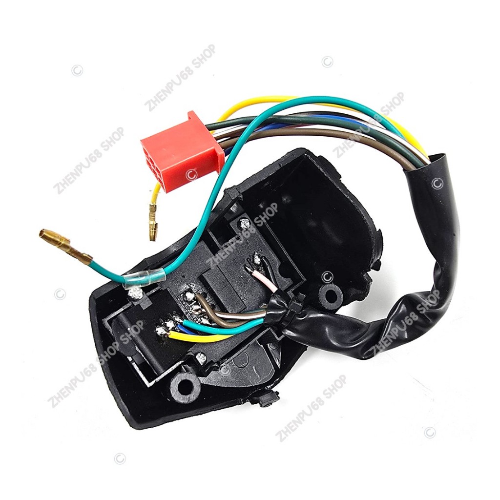 สวิทช์แฮนด์ MIOตาโต/สองตา/MIO125/MIO125I/SPARK135/NOUVO/MX/135 (สายไฟ 8 เส้น) ด้านซ้าย (L) - รูปที่ 4