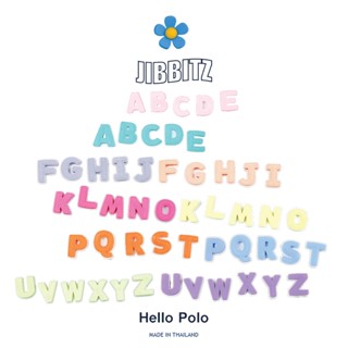 Hello Polo ตัวการ์ตูนติดกระเป๋า ตัวอักษร A-Z (ราคาต่อ 1 ชิ้น…