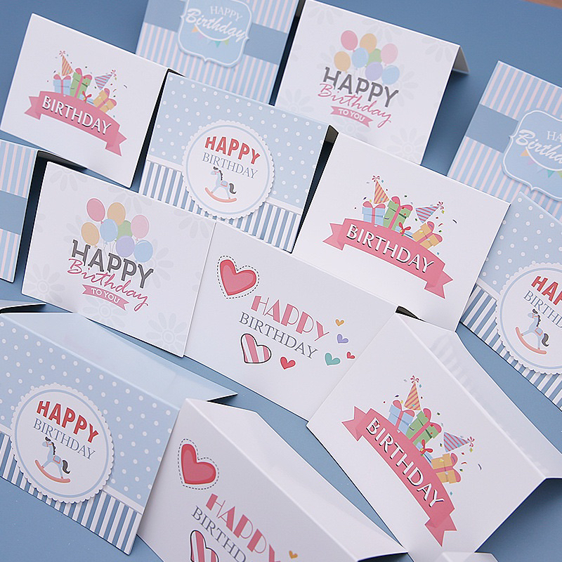 (แบบL2) การ์ดอวยพร การ์ดอวยพรวันเกิด Birthday Card การ์ดดอกไม้ การ์ดอวยพรราคาถูก