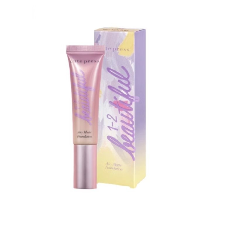 Cute Press Airy Matte รองพื้นรุ่นฮิต ปกปิดบางเบา #03 Sand Beige/ผิวขาวเหลือง