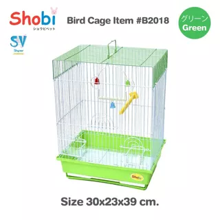 Shobi-B2108 กรงนกแก้ว กรงพานกเที่ยว กรงนกขนาดเล็ก