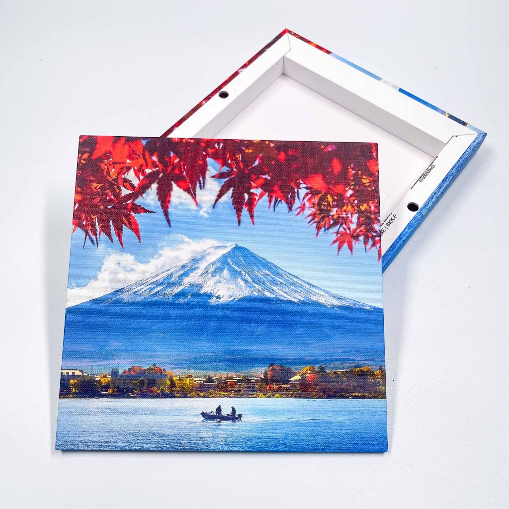 Photobook: รูปติดผนัง ภาพแคนวาส (8x8 ถึง 18x12) แบบหนา/แบบบาง - ติดผนังได้โดยไม่เจาะ - รูปที่ 4