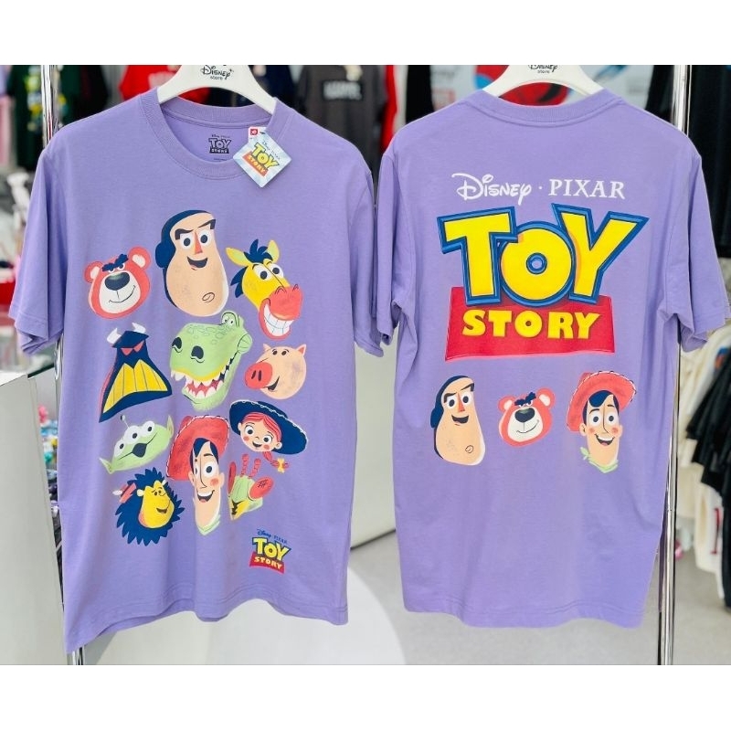 เสื้อDisney ลาย Toy Story 🦖 สีม่วง ลิขสิทธิ์แท้💯 ( TMX-170 )