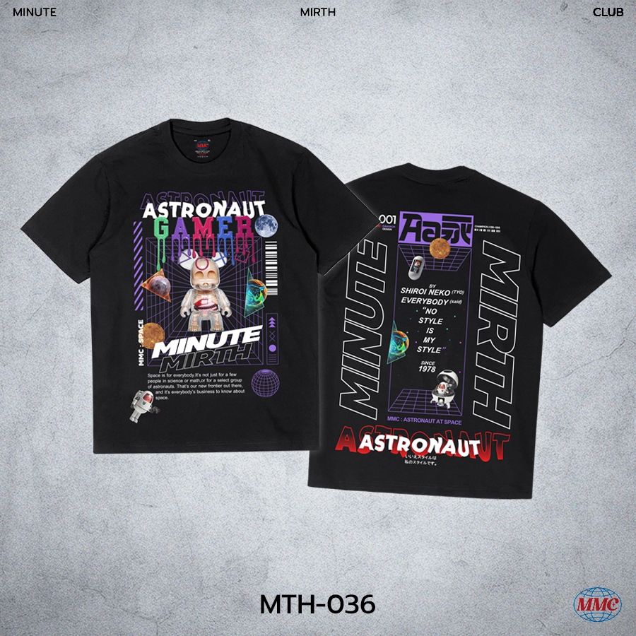 Power7 x Minute Mirth เสื้อยืดสตรีทแฟชั่น คอลเลคชั่นใหม่จากแบรนด์ Minute Mirth (MTH-036)