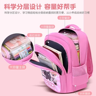 LOTPAN พร้อมส่ง ส่งจากไทย กระเป๋าสะพายนักเรียนลาย สุดน่ารักสำหรับเด็กอนุบาล-ประถม 1-3-6 สําหรับนักเรียนอนุบาล