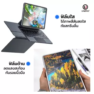 UniPro ฟิล์มไฮโดรเจลแท็บเล็ต (ONYX BOOX) รุ่น Go 6 Go 7 2 3 5 5S 5+ 8 10 X X2 X3 C Pro Plus Air Note Nova