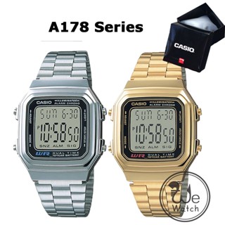 !!ประกัน1ปีและกล่อง CMG!! CASIO ของแท้ รุ่น A178WA-1A A178WG…