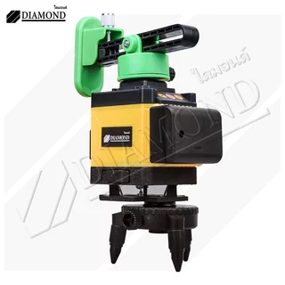 Diamond ระดับเลเซอร์ 4D เครื่องวัดระดับเลเซอร์ 12/16เส้น เลเซอร์วัดระดับ 360 องศา เลเซอร์