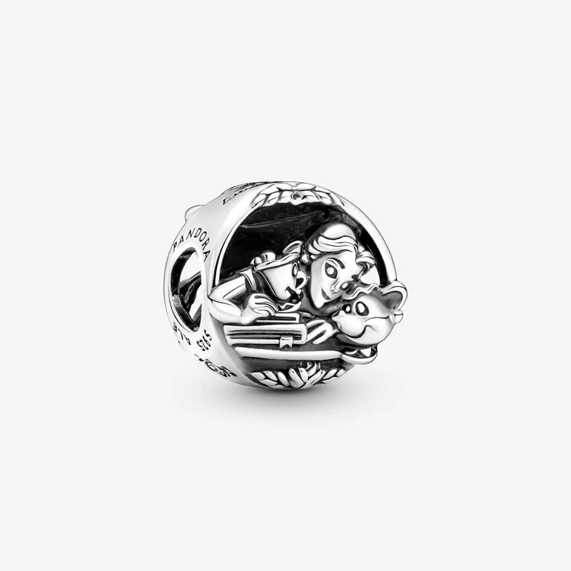 (ของแท้💯 พร้อมส่ง🔥) Pandora Disney Beauty and the Beast Belle Charm แพนโดร่าดิสนีย์ชาร์มเจ้าหญิงเบลล์ ของแท้ มือหนึ่ง