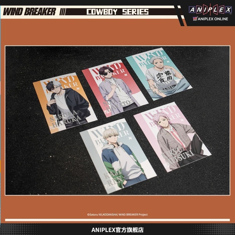 [PreOrder] Aniplex โปสการ์ด Wind Breaker (สุ่มจากทั้งหมด 5แบบ)