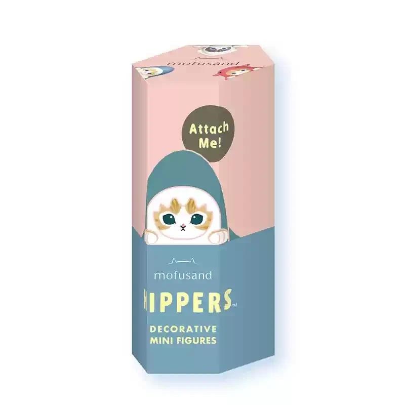 พร้อมจัดส่ง MOFUSAND HIPPERS DECORATIVE MINI FIGURES กล่องตาบอดของเล่นแกะกล่องโทรศัพท์มือถือ+ยก Box