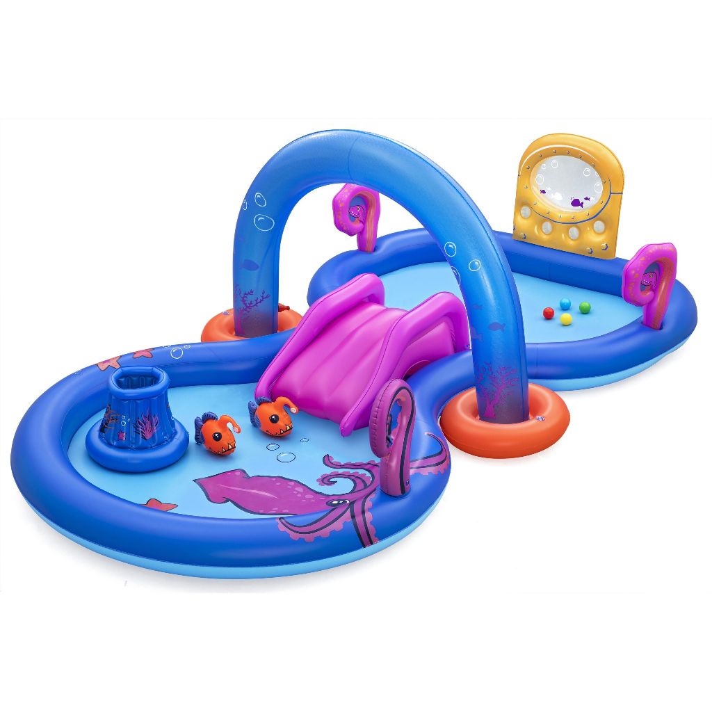 Bestway(เบสเวย์) 53167 สระน้ำ ขนาด 3.30 m x 1.88 m x 1.17 m SEA ODYSSEY PLAY CENTER