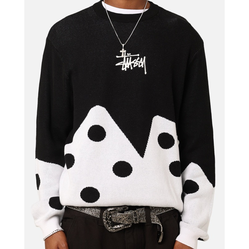 Stussy Dice Sweater knit (AU) ป้ายออสเตรเลีย🇦🇺