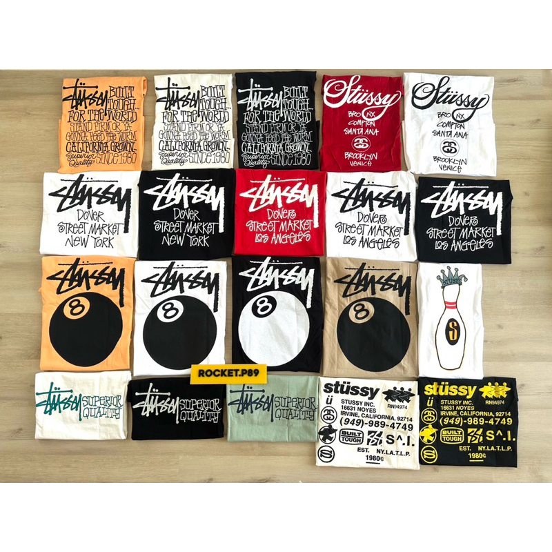 STUSSY (US) TEE authentic