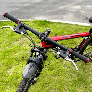 จักรยานเสือภูเขารถเข้าใจ ที่จับรถกันลื่น Bicycle MTB Handlebar Grips Rubber Anti-slip Handle Grip