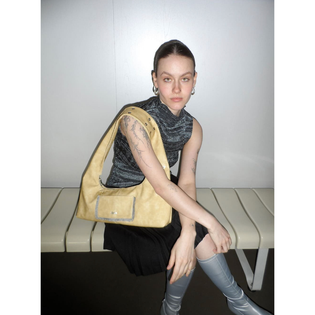 ✴︎เซลล์ฉลองเปิดร้าน✴︎hieta tina bag butter ❤︎ กระเป๋าเกาหลี 🇰🇷 สไตล์ Pinterest ✨ ส่งตรงจาก! 💼 15~20d