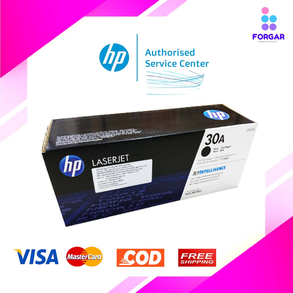 HP 30A (CF230A) สีดำ Black หมึกโทนเนอร์ สีดำ (ปริมาณการพิมพ์ 1,600 แผ่น)