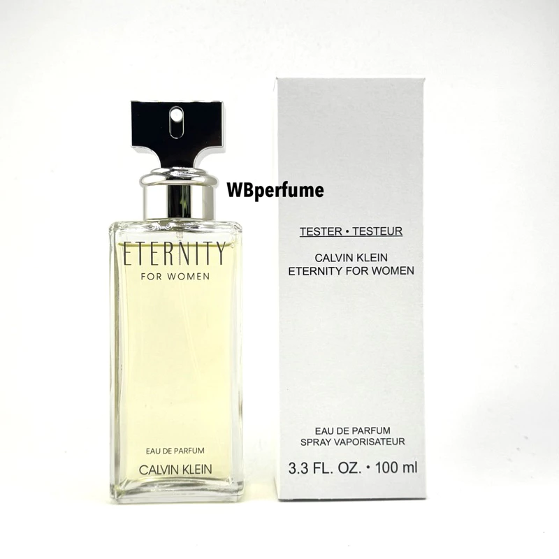 น้ำหอมแท้100% CALVIN KLEIN CK Eternity Women EDP 100ml กล่องขาว