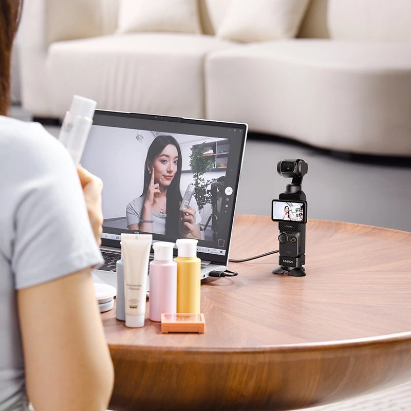 Ulanzi Pocket 3 Mini Tripod Kit ชุดขาตั้งกล้องสำหรับ DJI Osmo Pocket 3 พับและกางได้อัตโนมัติ