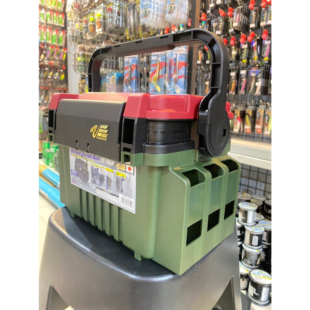 NEW กล่อง VS-7055N  red green💚❤️