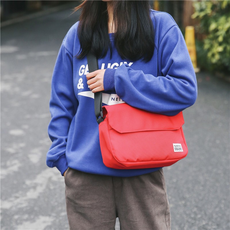 กระเป๋าสะพายข้าง ผ้าแคนวาสแฟชั่น ผู้ชาย งานสวย ใส่ของได้เยอะ - รูปที่ 2