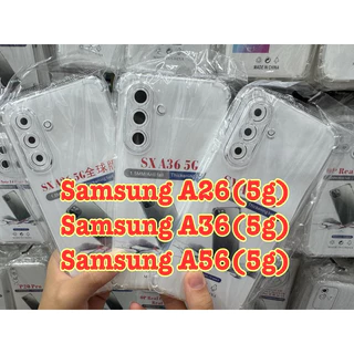 Samsung A26(5g)/A36(5g)/A56(5g) 🥰พร้​อมส่งใน🇹🇭🥰เคสใสกันกระแทกคลุมกล้อง For Samsung A26(5g)/A36(5g)/A56(5g)