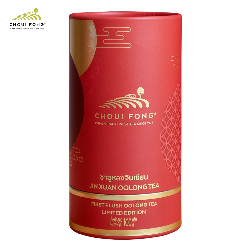 ชาอูหลงจินเซียน ต้นฤดู (กระป๋อง) ขนาด 100 กรัม First Flush Oolong Tea Canister  100 g