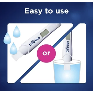Clearblue Digital Pregnancy ที่ตรวจครรภ์ดิจิตอล 5 ชิ้น แม่นยำ อ่านผลง่าย นำเข้าจาก USA ของแท้