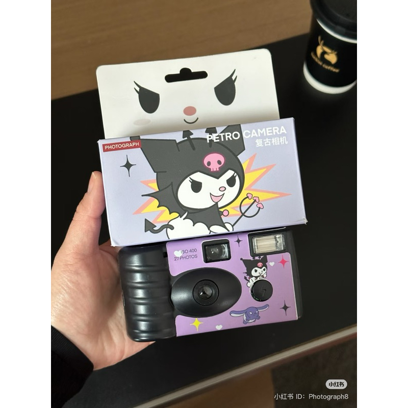 (พร้อมส่งในไทย) กล้องฟิล์มใช้แล้วทิ้ง sanrio ซานริโอ้ 📸