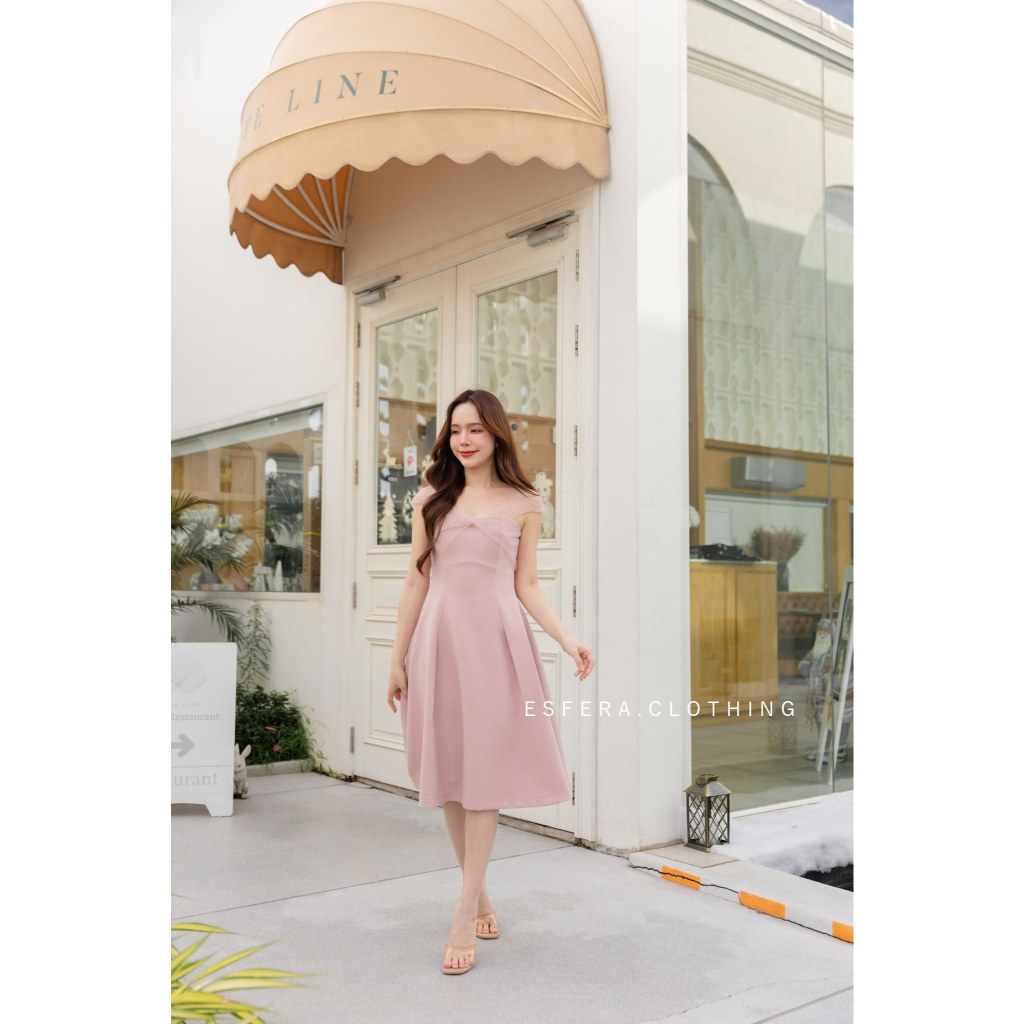 ESFERA-DR-100-1 Bubblegum Dress เดรสออกงาน รูปที่ 4