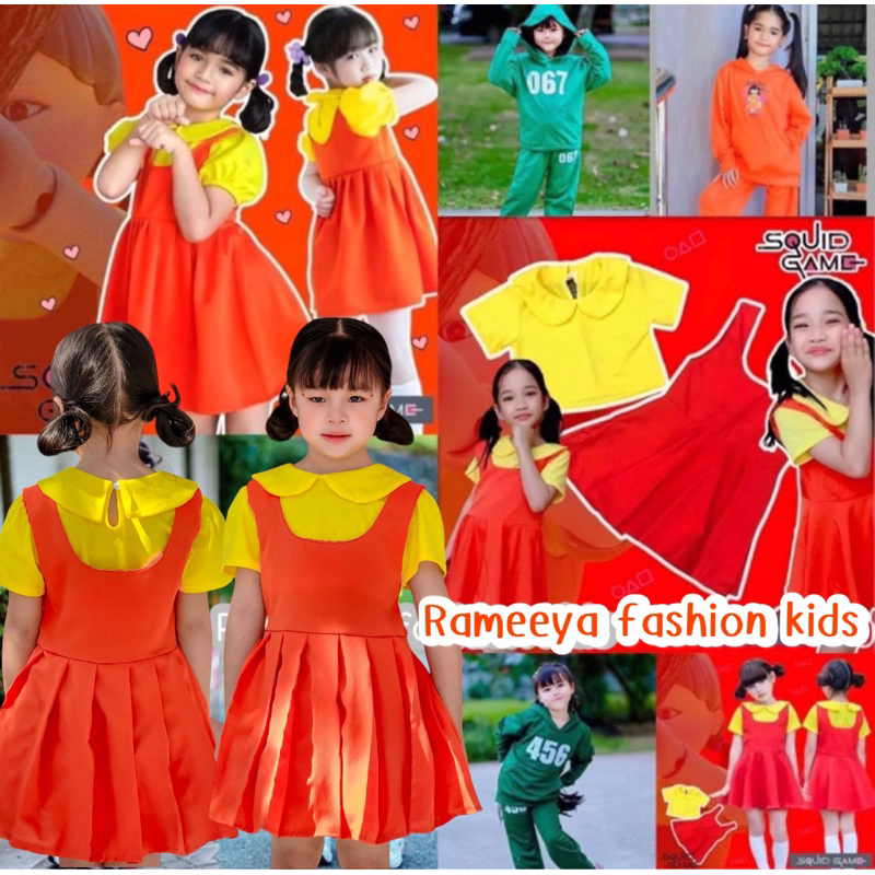 พร้อมส่ง ชุดโกโกวา สุดฮอต #แฟชั่นเด็ก #ชุดผู้คุม #ยองฮี