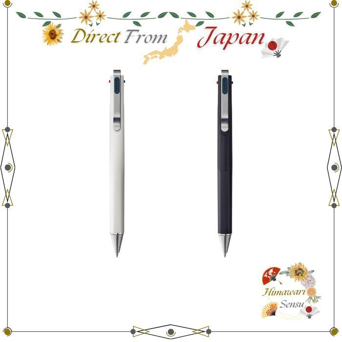 Sakura Cray-Pas 3-Color Ballpoint Pen Ball Sign iD 3C 0.4mm (White B/Black B) 【 Direct from Japan 】