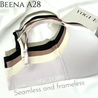 ชุดชั้นใน Beena 8124 Wireless bra ไร้โครง ไร้ขอบ ไร้ตะเข็บ เรียบเนียน ให้อกสวยเป็นธรรมชาติ