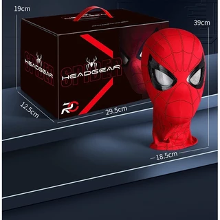 【สามารถกะพริบตาได้】หน้ากากสไปเดอร์แมน Spiderman Headgear Mask Spider Man ของเล่นสําหรับเด็ก และผู้ใหญ่
